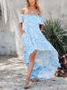 Milan Kiss Kleid in Hellblau