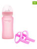 Rotho 3tlg. Trinkbecher-Set in Rosa