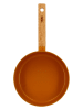 Ogo Living Rondel w kolorze jasnobrązowo-pomarańczowym - Ø 20 cm