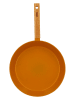 Ogo Living Pfanne "Ector" in Hellbraun/ Orange - Ø 28 cm