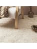 THE HOME DECO FACTORY Teppich "Alaska" in Creme - (L)150 x (B) 200 cm