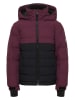 HULABALU Winterjacke "Arizina" in Aubergine/ Schwarz