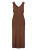 TAIFUN Sukienka w kolorze jasnobrązowym