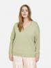 SC collection Sweter w kolorze zielonym