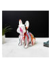 Rétro Chic Decoratief figuur "Bulldog" meerkleurig/wit - (H)30 cm