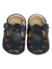 Lait et Miel Lammleder-Lauflernschuhe "Archie" in Schwarz