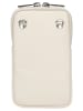Wojas Leder-Handytasche in Beige - (B)9 x (H)16 x (T)1 cm