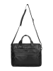 Wojas Skórzana aktówka w kolorze czarnym - 40 x 29 x 11 cm