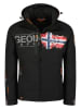 Geographical Norway Softshelljacke in Schwarz