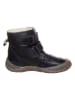 POM POM Leren winterboots donkerblauw