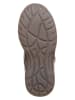 POM POM Leren winterboots donkerblauw