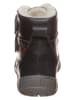 POM POM Leren winterboots bruin