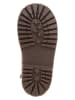 POM POM Leren winterboots bordeaux