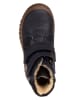 POM POM Leren winterboots donkerblauw