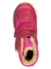 POM POM Leder-Winterboots in Pink