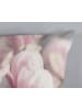 Good Morning Bettwäsche-Set "Magnolia" in Grau/ Rosa