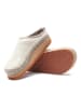 Comfortfusse Wollen pantoffels grijs/beige