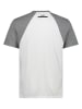 CMP Shirt in Weiß/ Grau