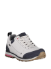 CMP Leren trekkingschoenen "Elletra" wit/donkerblauw