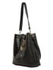 BAGmori Schultertasche in Schwarz - (B)32 x (H)30 x (T)10 cm