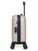 SWISS KOPPER Hardcase-Trolley "Aigle" in Beige - (B)32 x (H)42 x (T)20 cm