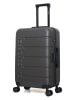 SWISS KOPPER Hardcase-Trolley "Aigle" in Grau - (B)41 x (H)65 x (T)26 cm