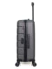 SWISS KOPPER Hardcase-Trolley "Aigle" in Grau - (B)41 x (H)65 x (T)26 cm