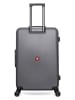 SWISS KOPPER Hardcase-Trolley "Aigle" in Grau - (B)47 x (H)75 x (T)29 cm