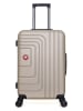 SWISS KOPPER Hardcase-Trolley "Rüti" in Beige - (B)41 x (H)65 x (T)26 cm