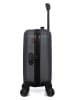 SWISS KOPPER Hardcase-Trolley "Spiez" in Schwarz - (B)32 x (H)42 x (T)20 cm