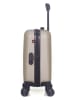 SWISS KOPPER Hardcase-Trolley "Spiez" in Beige - (B)32 x (H)42 x (T)20 cm