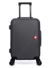 SWISS KOPPER Hardcase-trolley "Spiez" zwart - (B)35 x (H)55 x (D)21 cm
