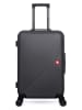 SWISS KOPPER Hardcase-Trolley "Spiez" in Schwarz - (B)41 x (H)65 x (T)26 cm