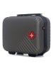 SWISS KOPPER Beautycase "Spiez" in Grau - (B)30 x (H)23 x (T)16 cm
