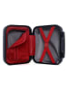 SWISS KOPPER Beautycase "Spiez" donkerblauw - (B)30 x (H)23 x (D)16 cm