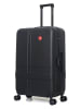 SWISS KOPPER Hardcase-Trolley "Uster" in Schwarz - (B)47 x (H)75 x (T)29 cm