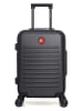 SWISS KOPPER Hardcase-Trolley "Wil" in Schwarz - (B)35 x (H)55 x (T)21 cm