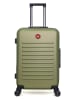 SWISS KOPPER Hardcase-trolley "Wil" kaki - (B)41 x (H)65 x (D)26 cm
