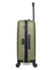 SWISS KOPPER Hardcase-trolley "Wil" kaki - (B)41 x (H)65 x (D)26 cm