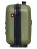 SWISS KOPPER Beautycase "Wil" in Khaki - (B)30 x (H)23 x (T)16 cm
