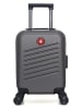 SWISS KOPPER Hardcase-trolley "Zurich" grijs - (B)32 x (H)42 x (D)20 cm