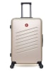 SWISS KOPPER Hardcase-trolley "Zurich" beige - (B)47 x (H)75 x (D)29 cm