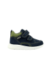 Richter Shoes Skórzane sneakersy w kolorze granatowym