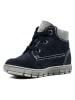 Richter Shoes Leren boots donkerblauw