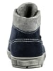 Richter Shoes Leren boots donkerblauw