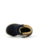 Richter Shoes Skórzane botki w kolorze granatowym