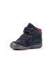 Richter Shoes Skórzane botki w kolorze granatowym
