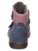 Richter Shoes Leren winterboots donkerblauw