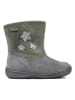 Richter Shoes Leder-Winterboots in Grau