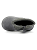 Richter Shoes Leder-Winterboots in Grau
